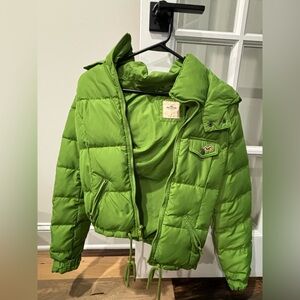 Hollister puffer jacket